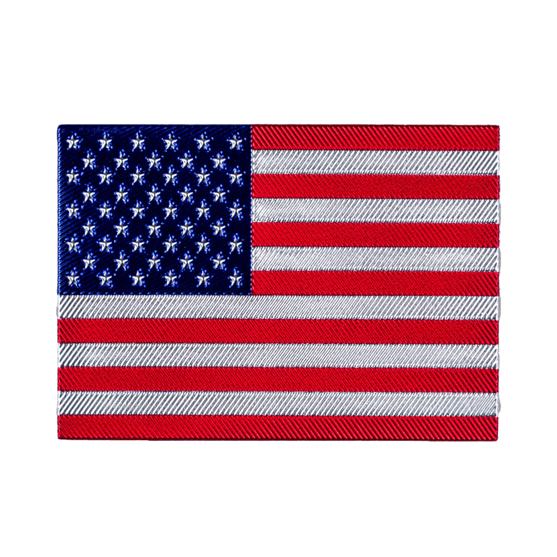 FlexStyle American Flag emblem